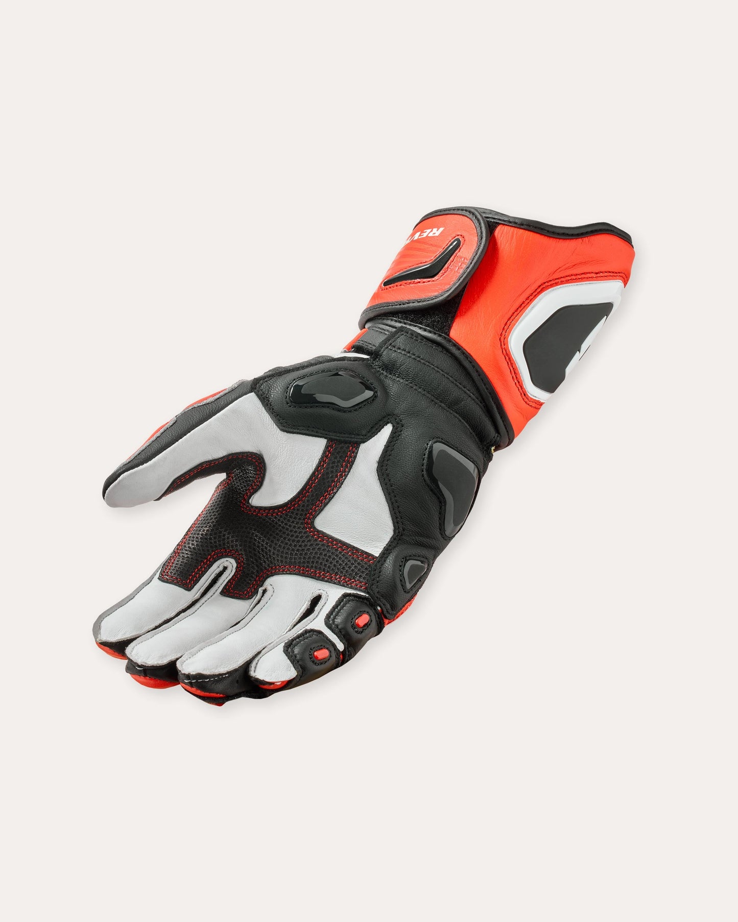 Gloves Jerez 4 | Neon Red-Black
