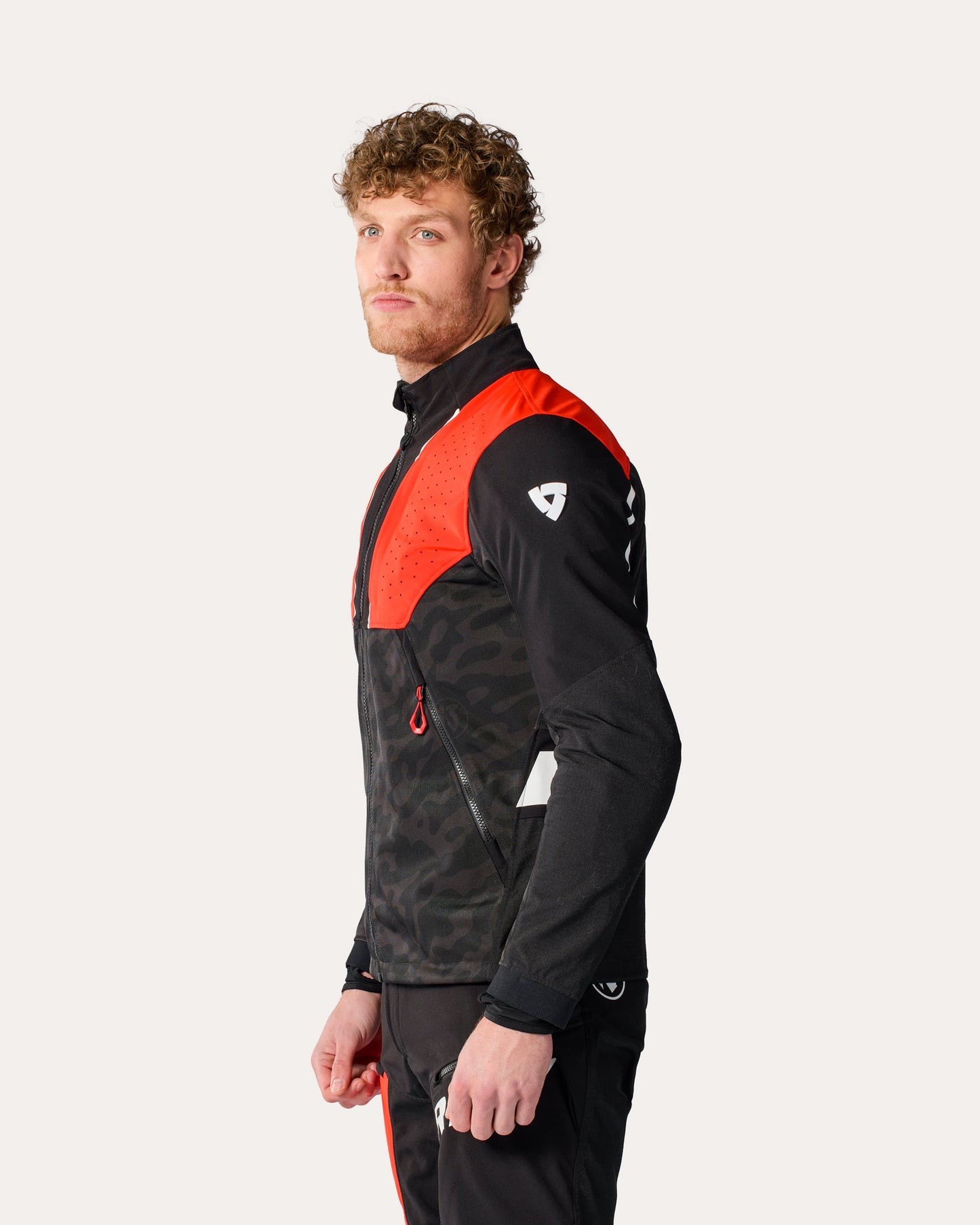 Jacket Africa | Black-Red