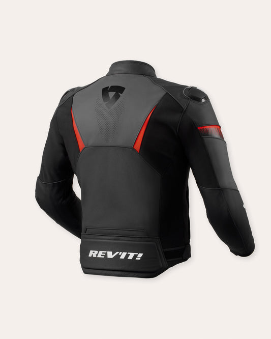 Jacket Argon 2 | Black-Neon Red