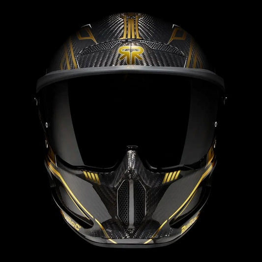 Ruroc AT4.0 Track Titan Gold Carbon Full Face Helmet