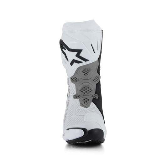 Alpinestars Supertech R Vented Sports Boots - White / Mid Grey / Black