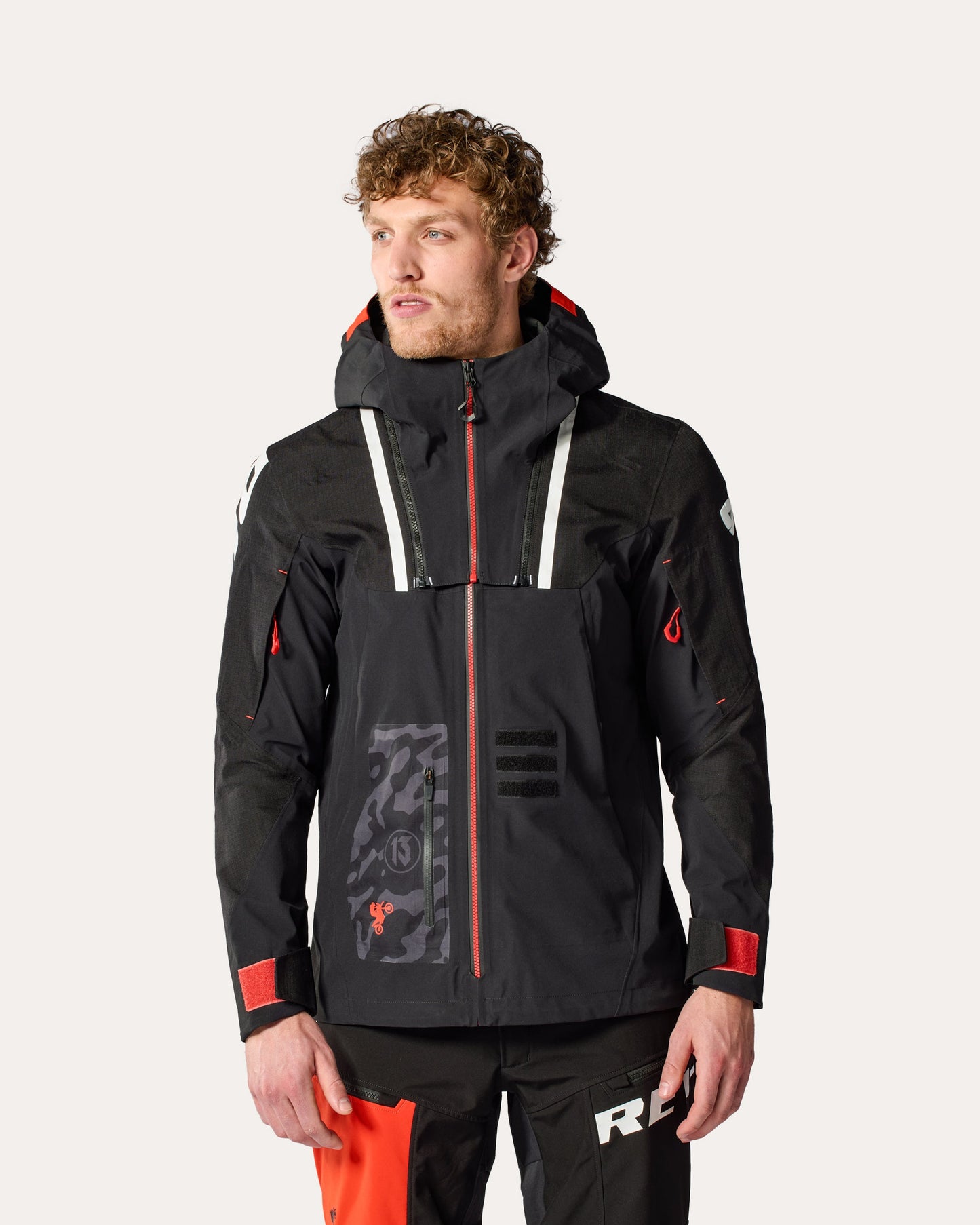 Jacket Vision H2O | Black-Red