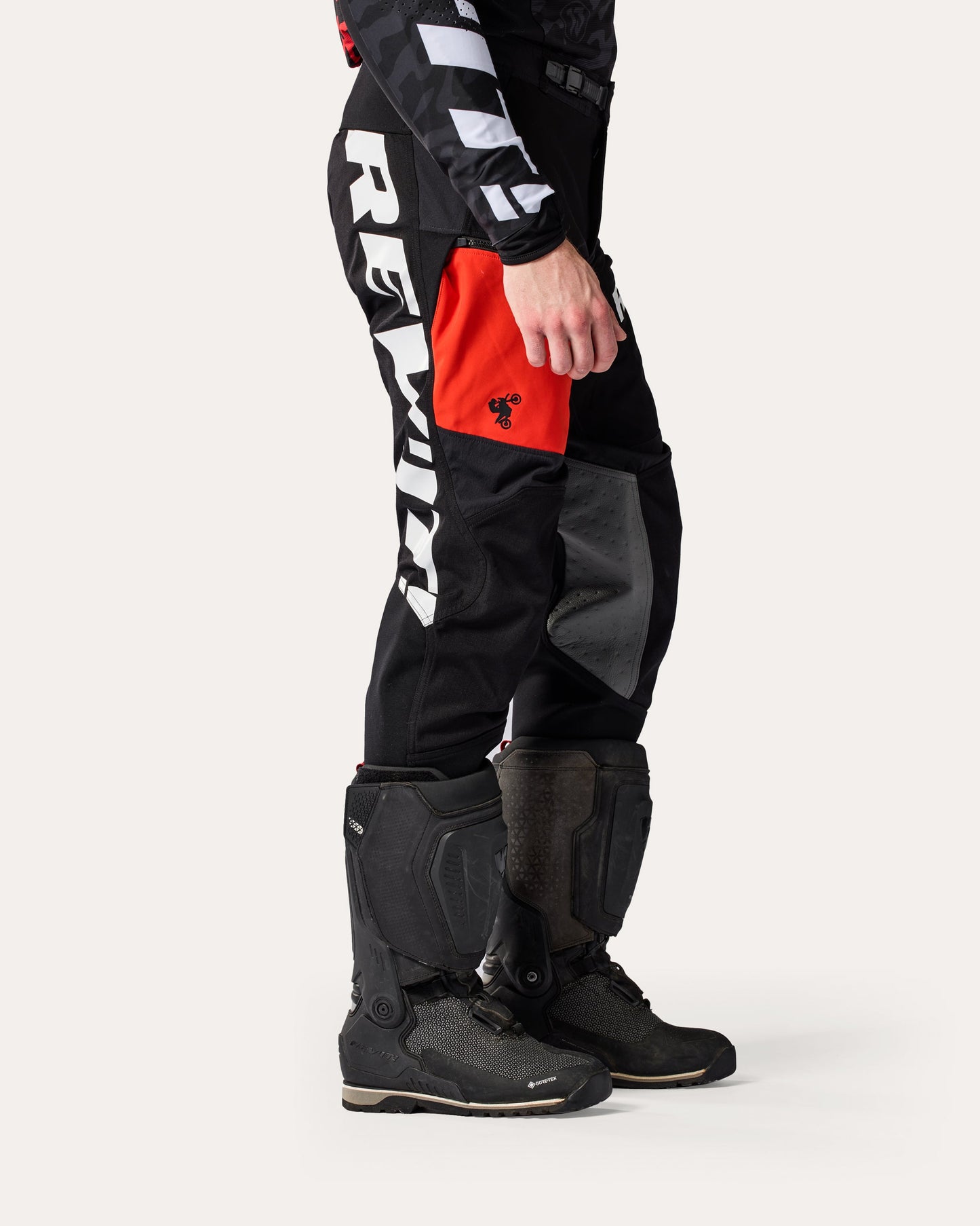 Pants Lejano | Black-Red