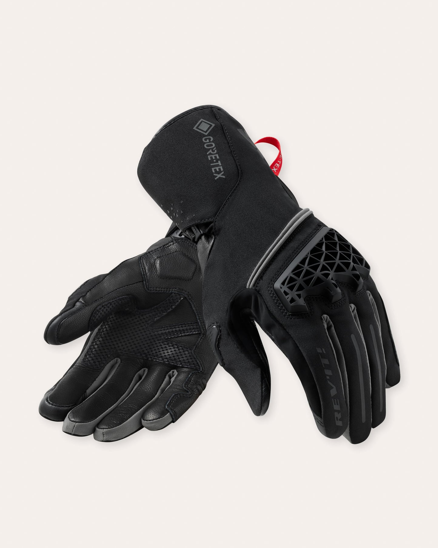 Gloves Contrast GTX | Black-Grey