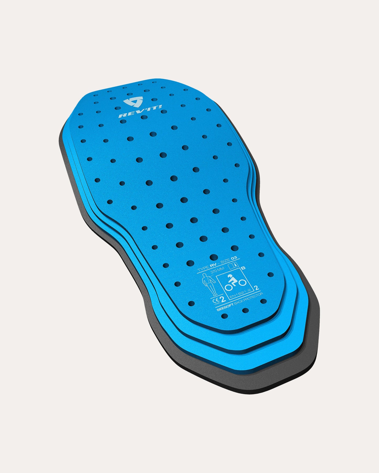 Back protector SEESOFT Type RV | Blue-Black