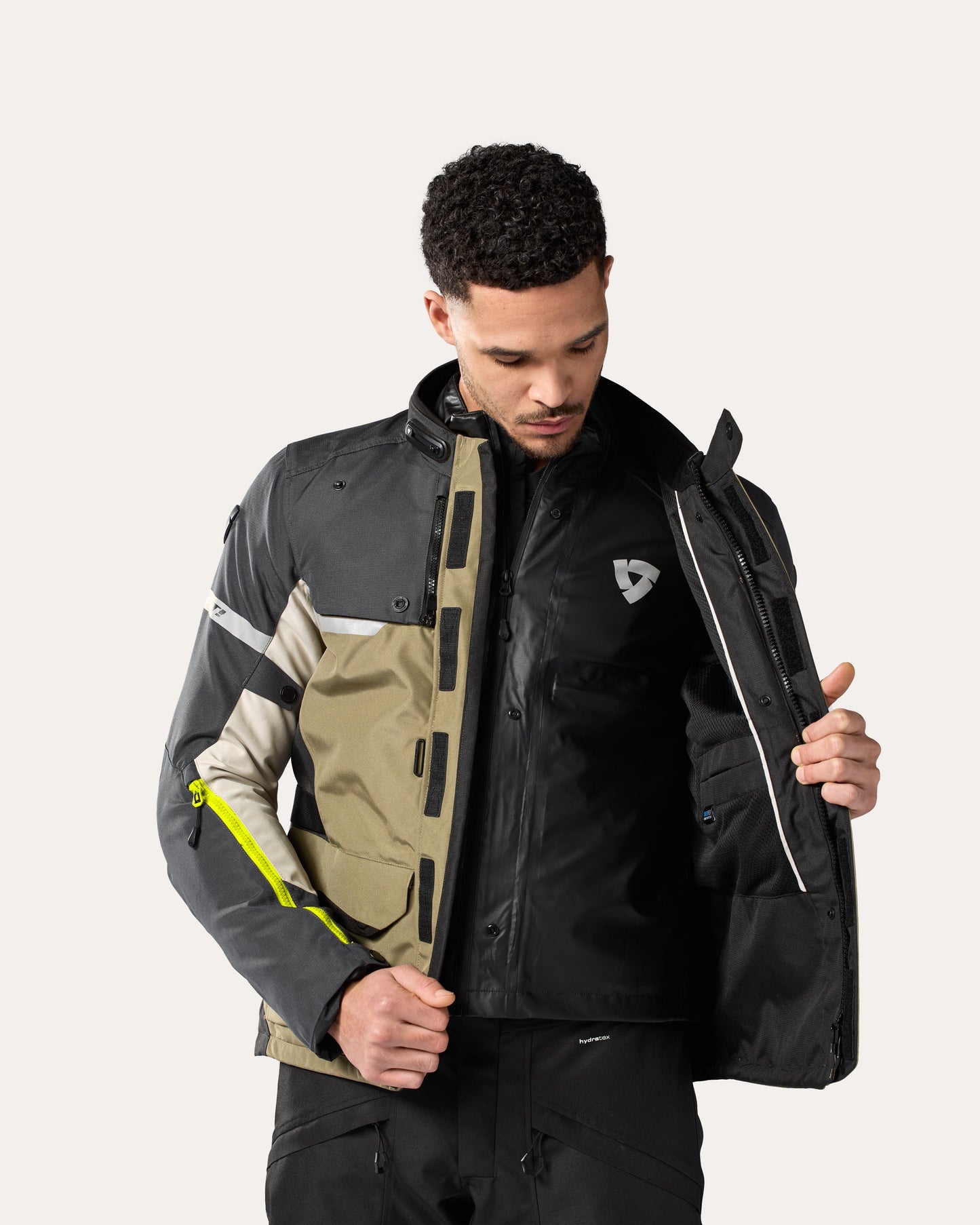 Jacket Outback 4 H2O | Silver-Black