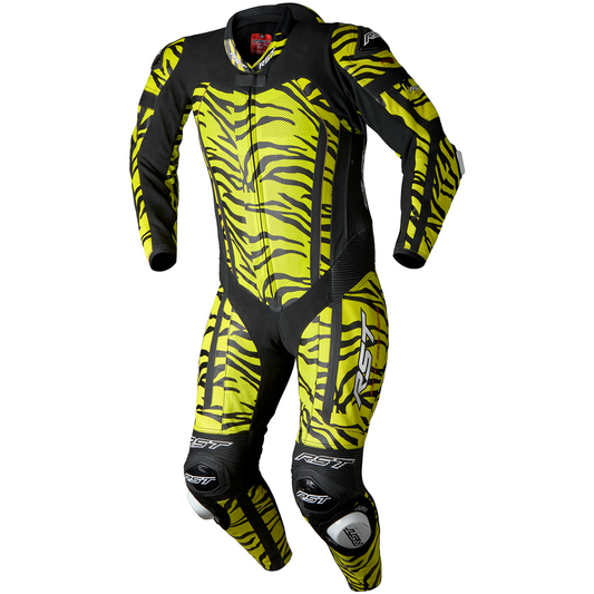 RST Pro Series Evo Airbag CE Mens Leather Suit - Tiger Flo