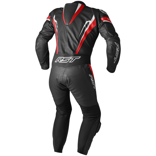 RST Tractech Evo 5 CE Mens Leather Suit - Red / Black / White