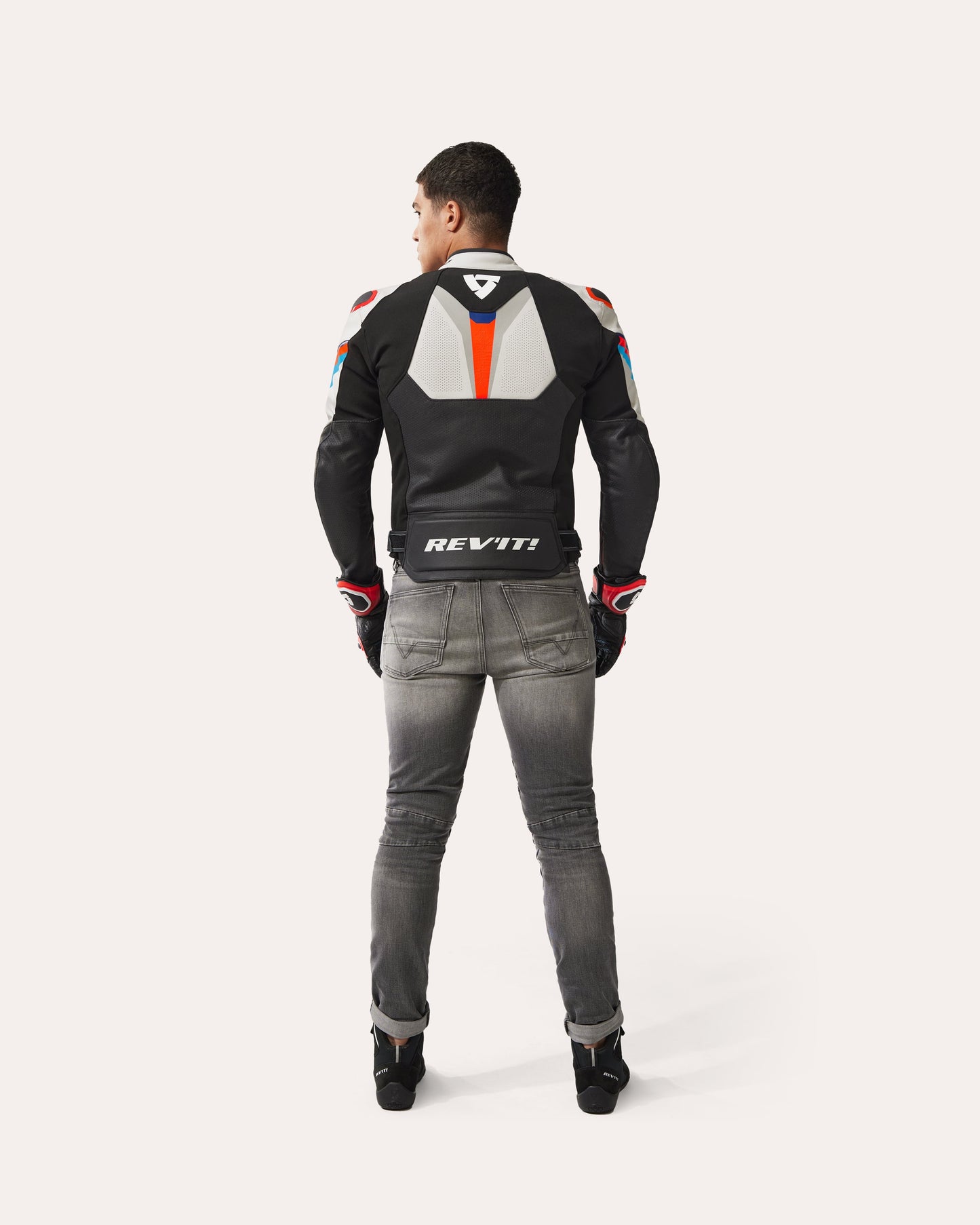 Jacket Quantum 3 | Black-Neon Red