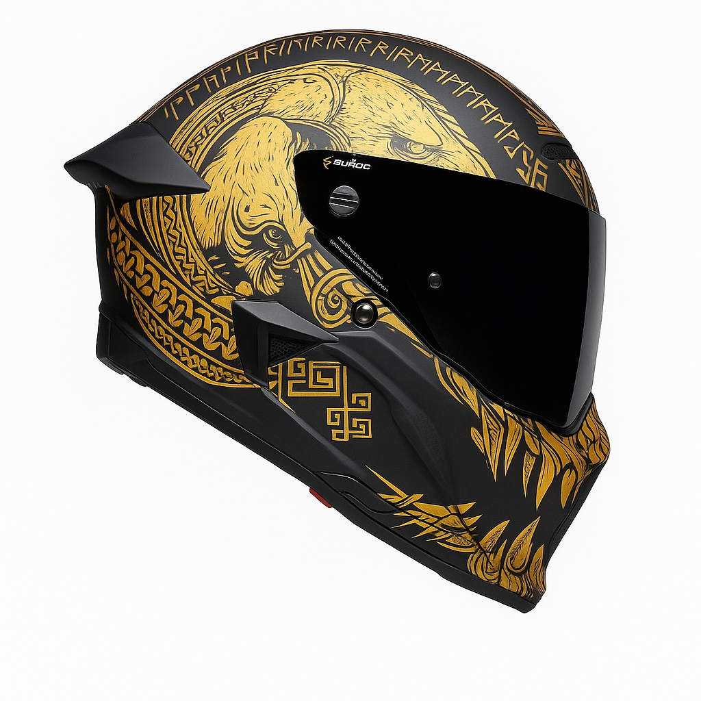 Midnight Fenrir Street Racing Helmet