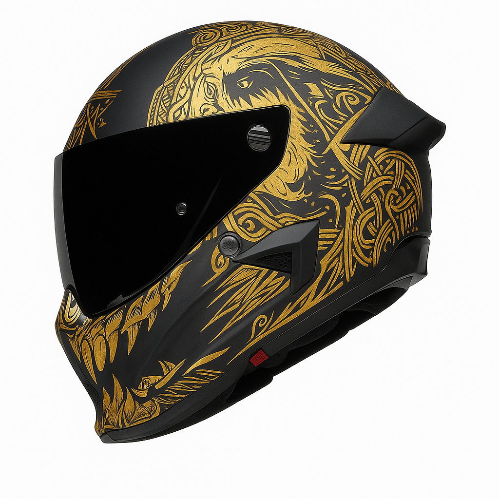 Midnight Fenrir Street Racing Helmet