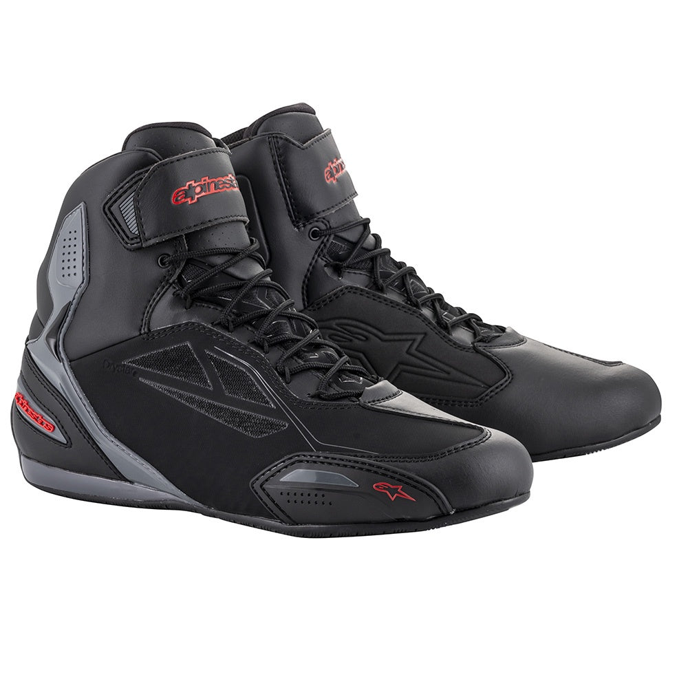 Alpinestars Faster 3 Drystar Shoes - Black / Grey / Red