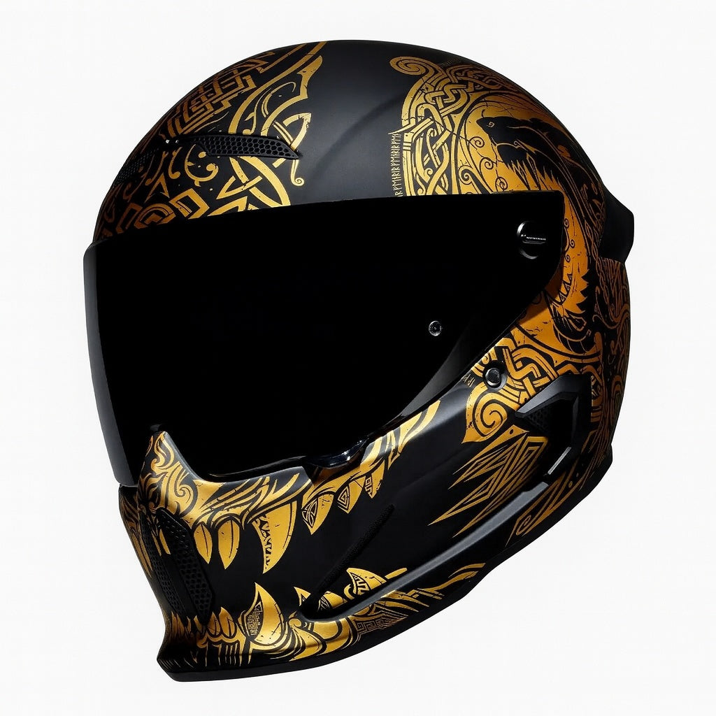 Midnight Fenrir Street Racing Helmet