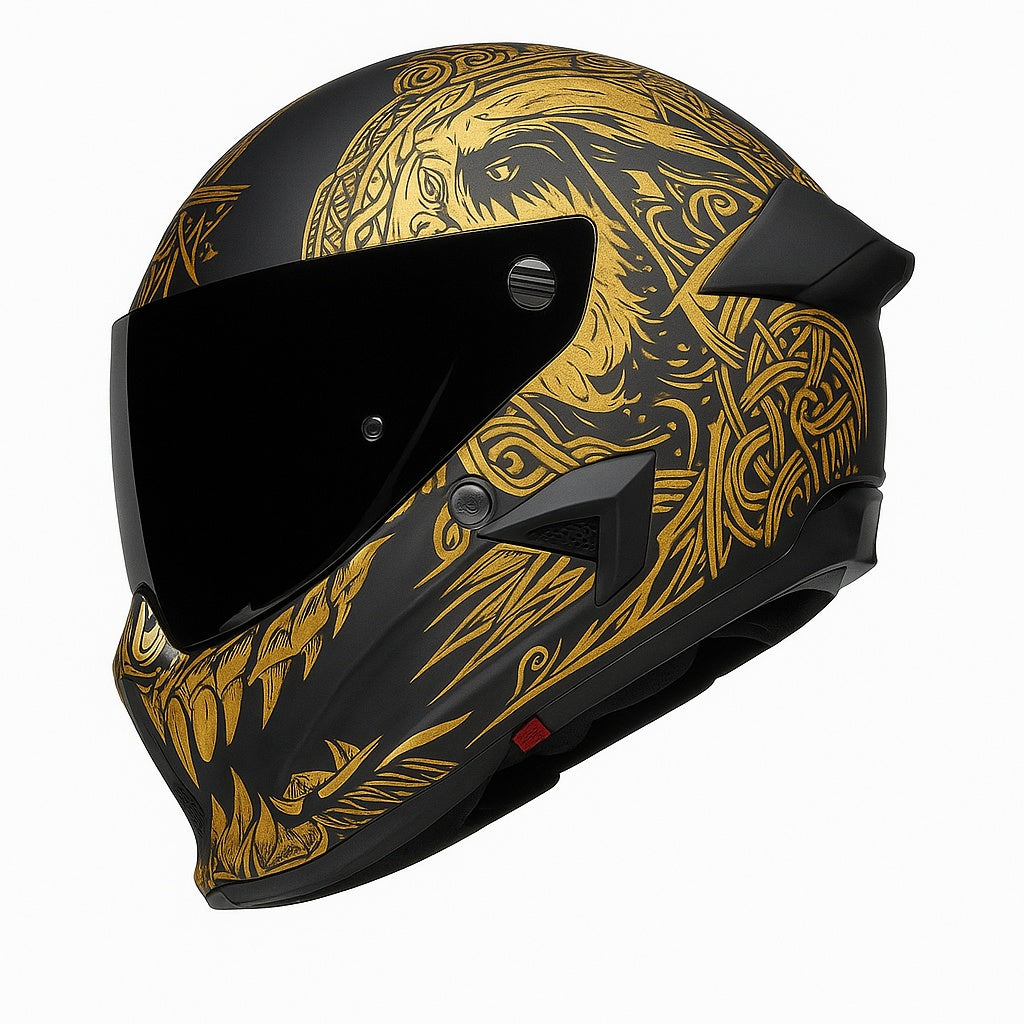 Midnight Fenrir Street Racing Helmet