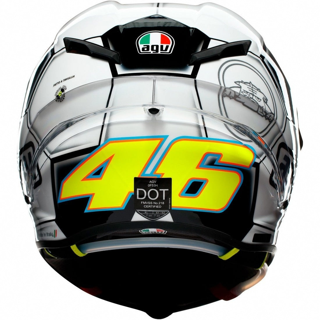 AGV Pista GP RR E2206 Rossi Catalunya 2008