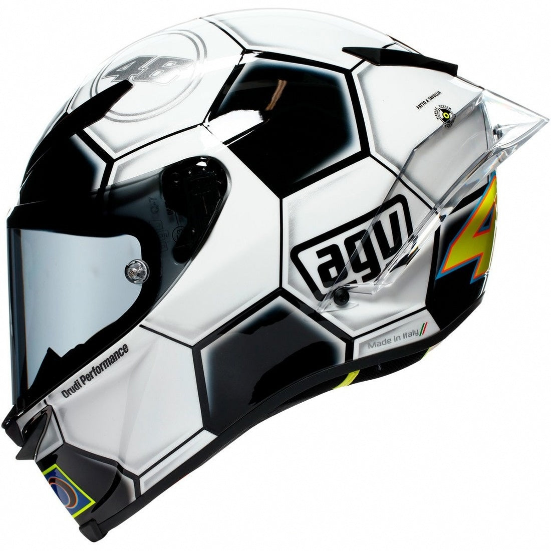 AGV Pista GP RR E2206 Rossi Catalunya 2008