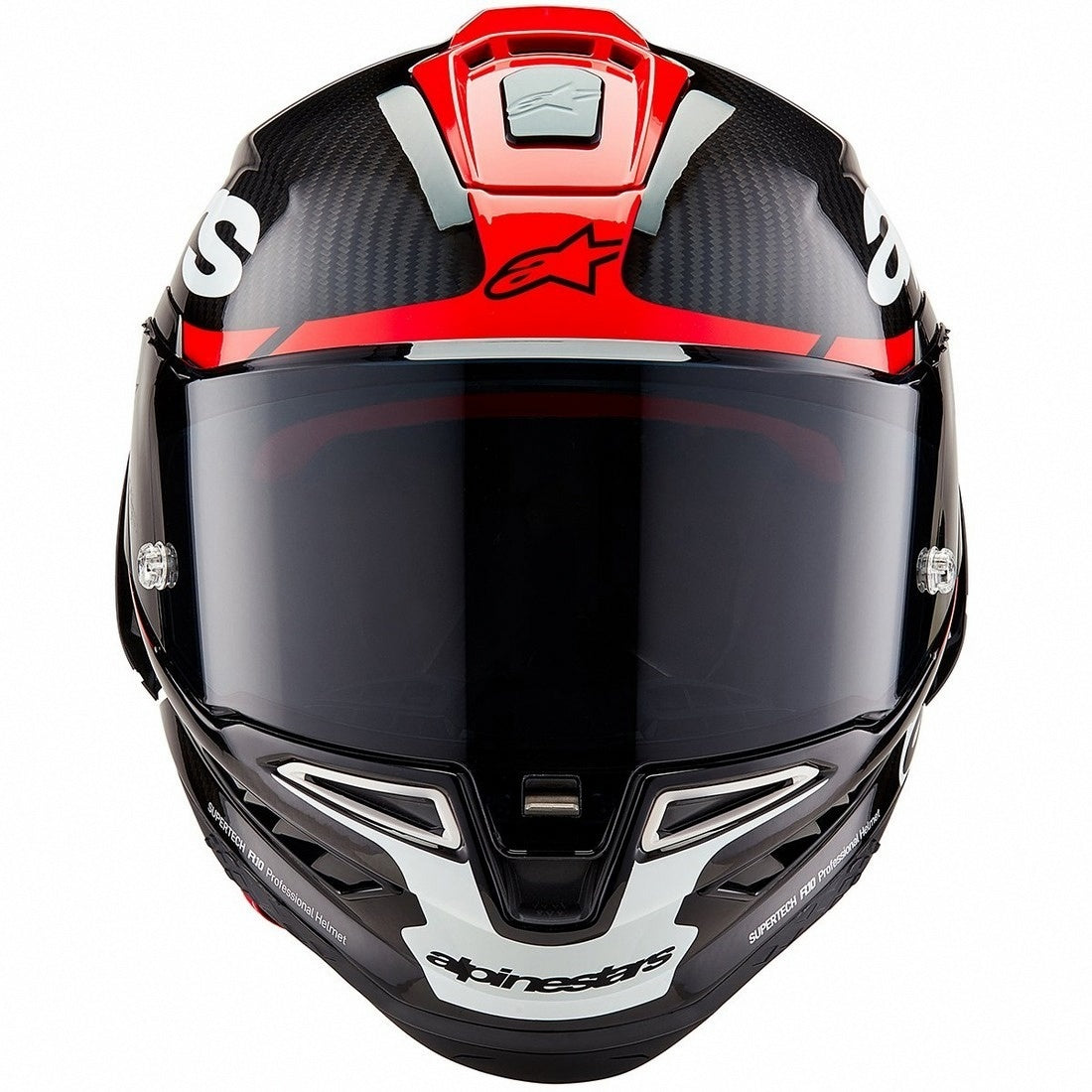 Supertech R10 Element Black Carbon / Bright Red