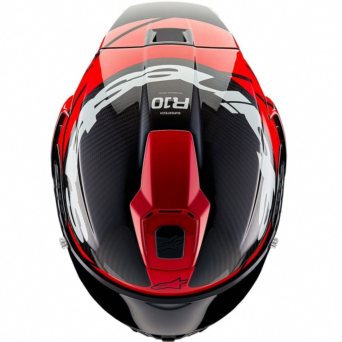 Supertech R10 Element Black Carbon / Bright Red