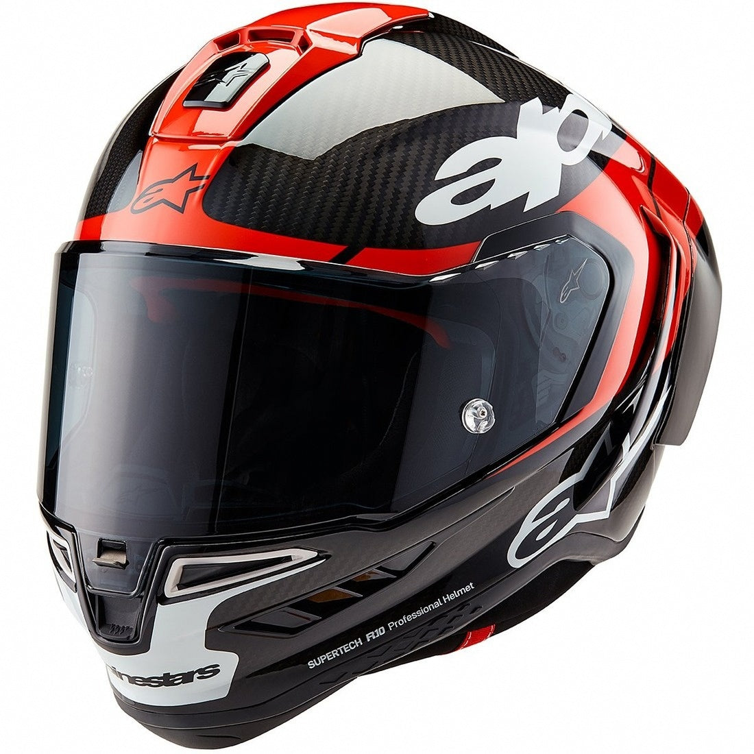 Supertech R10 Element Black Carbon / Bright Red