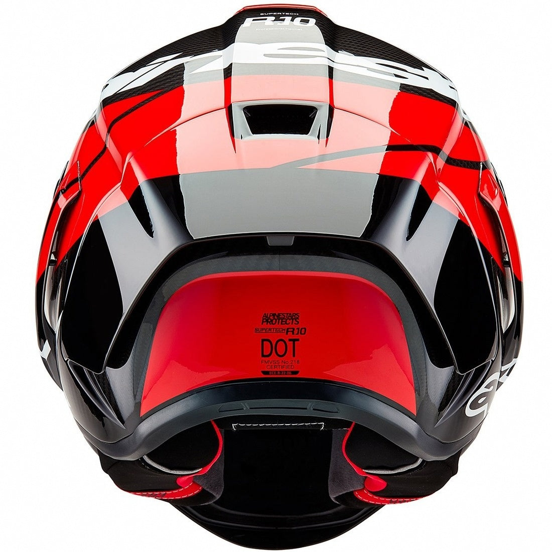 Supertech R10 Element Black Carbon / Bright Red
