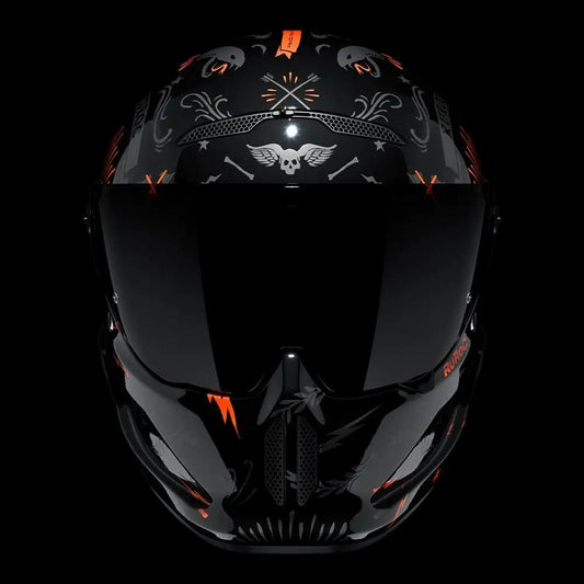 Ruroc AT4.0 Carbon Blackbird Full Face Helmet