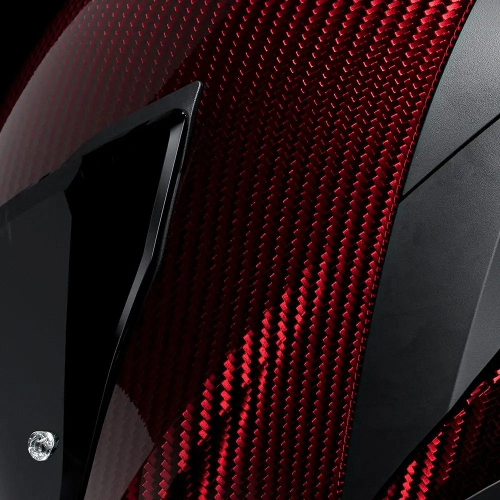 EOX 2.0 Logo Ruby Carbon Helmet RR