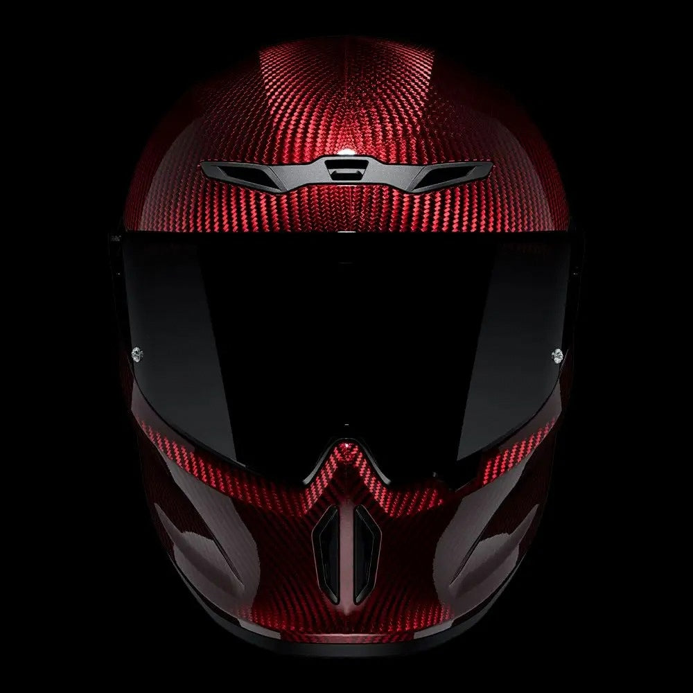 EOX 2.0 Logo Ruby Carbon Helmet