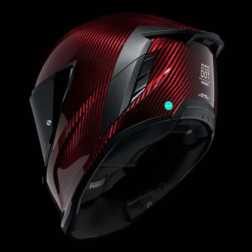 EOX 2.0 Logo Ruby Carbon Helmet