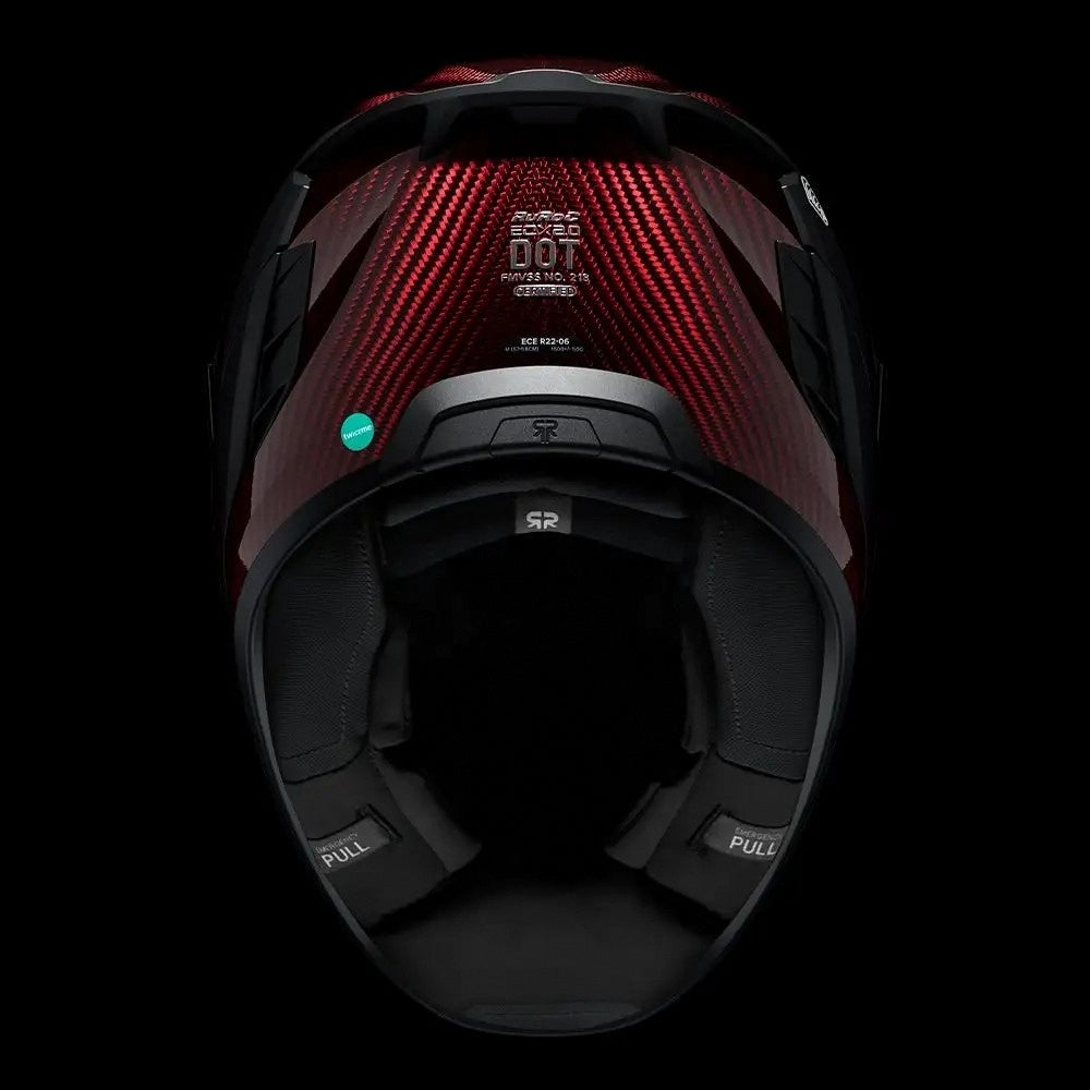 EOX 2.0 Logo Ruby Carbon Helmet RR