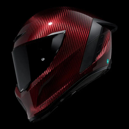 EOX 2.0 Logo Ruby Carbon Helmet