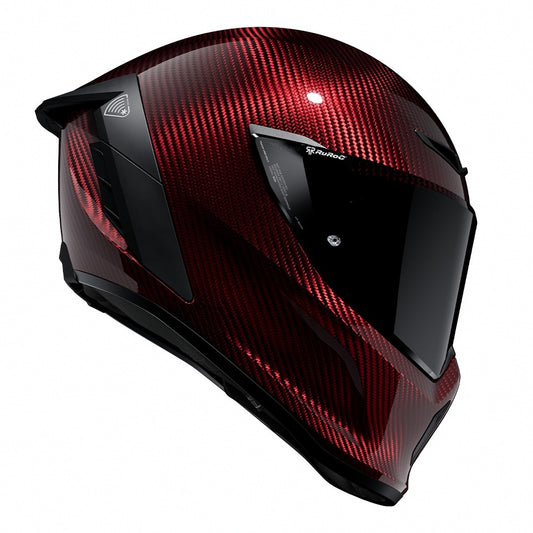 EOX 2.0 Logo Ruby Carbon Helmet