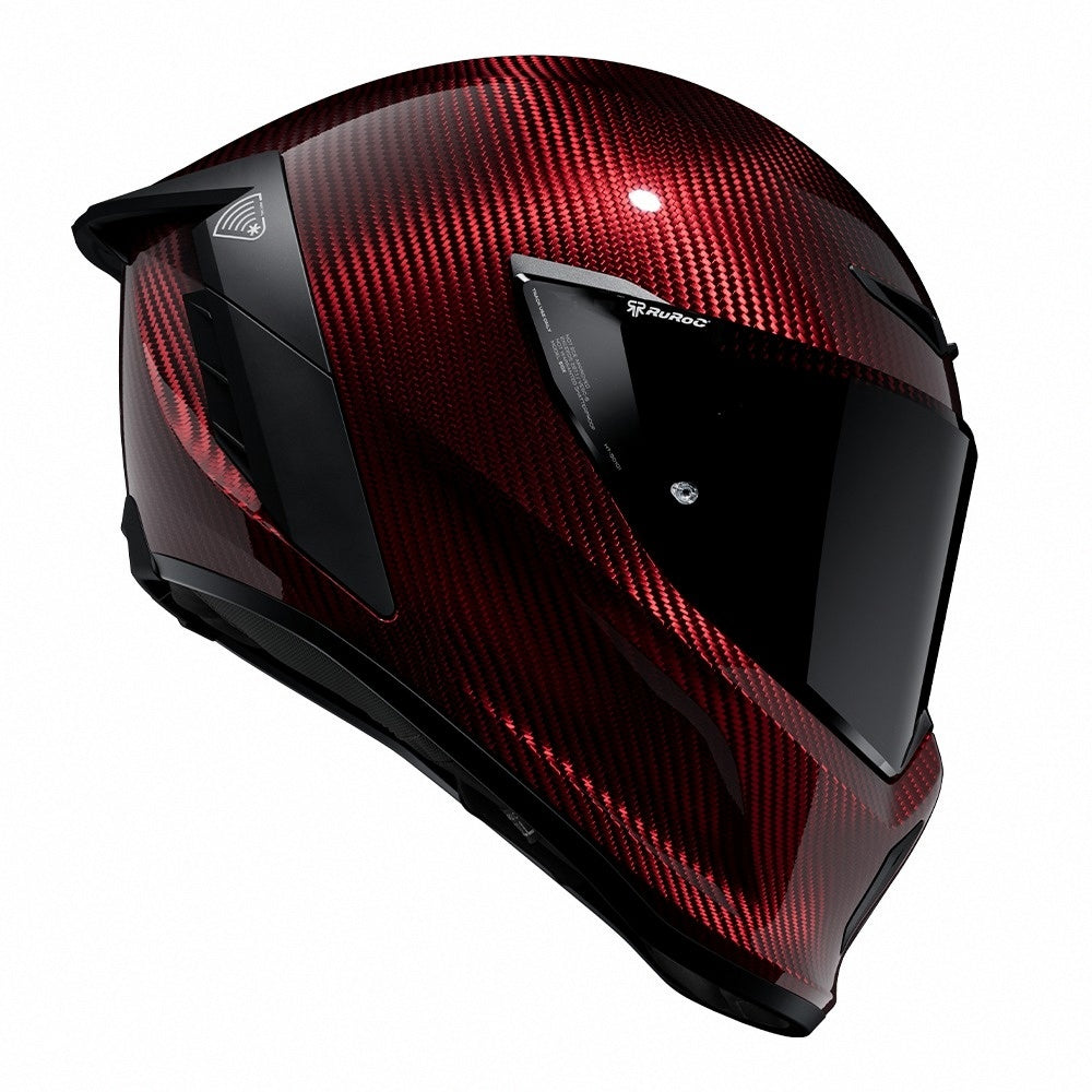 EOX 2.0 Logo Ruby Carbon Helmet RR