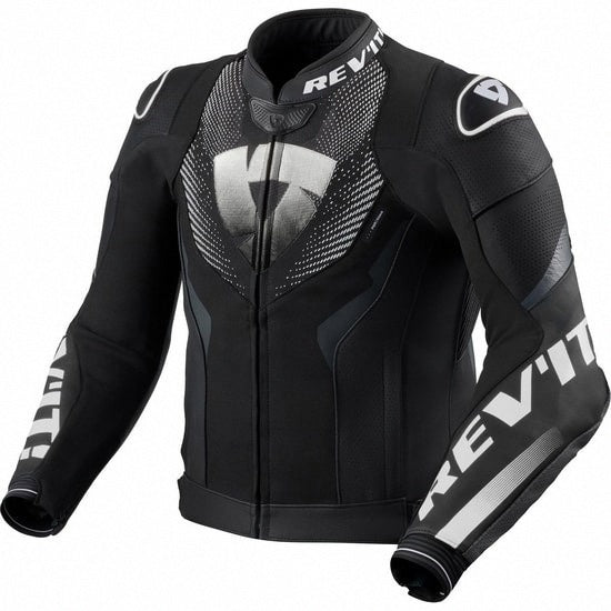 REVIT! Hyperspeed 3 Air Leather Jacket Black/White