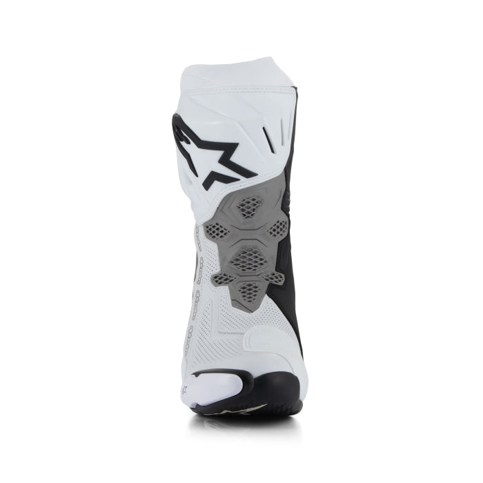 Alpinestars Supertech R Vented Sports Boots - White / Mid Grey / Black